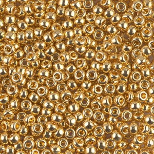 Rocalla Miyuki 11/0 191 - 24kt Gold Plated x5g