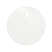 Dijes redondos 10 mm de nácar - Natural x10|raw }}