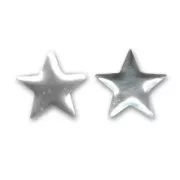 Hotfix de metal star 5 mm rodiado x100