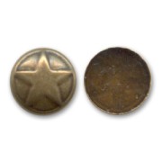 Hotfix de metal 6 mm bronce x100|raw }}