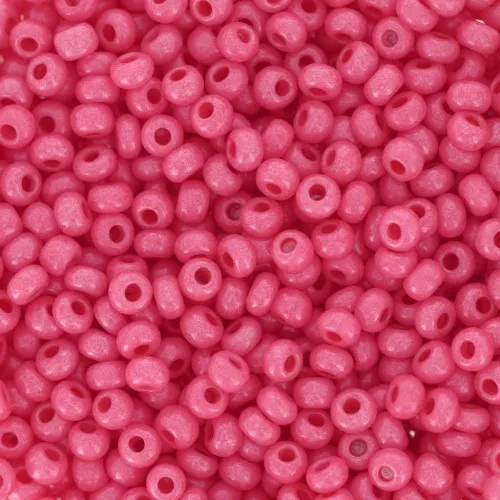 Preciosa Cuentas de rocalla 9/0 2,5 mm - Rosa opaco x20g