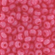 Cuentas de Rocalla Preciosa 11/0 de 2 mm - Rosa opaco x 20 g