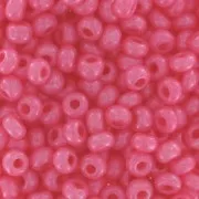 Cuentas de Rocalla Preciosa 11/0 de 2 mm - Rosa opaco x 20 g