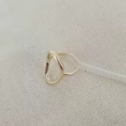 Anillo reductor transparente 95x3 mm plástico x1