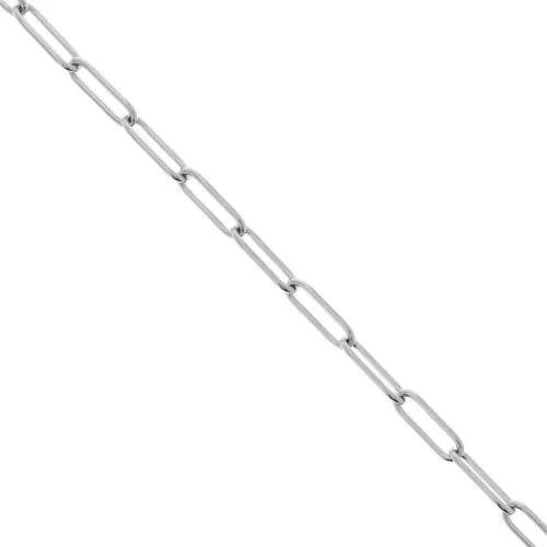 Cadena malla Rectangular 4 mm de Acero inoxidable 316L x1m