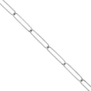 Cadena malla Rectangular 5 mm de Acero inoxidable 304 x1m