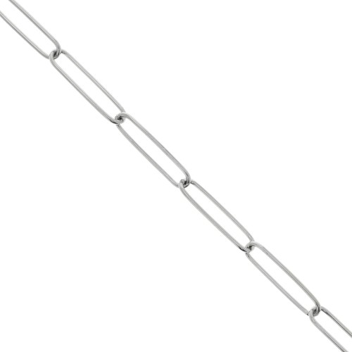 Cadena malla Rectangular 5 mm de Acero inoxidable 304 x1m