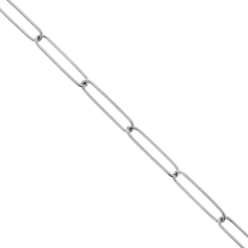 Cadena malla Rectangular 5 mm de Acero inoxidable 304 x1m
