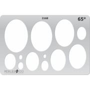 Placa rígida para arcilla polimérica 152x100 mm motivos Ovalado 65° x1|raw }}