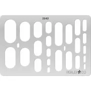 Placa rígida para arcilla polimérica 152x100mm Rectangulares arrondi x1