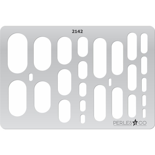 Placa rígida para arcilla polimérica 152x100mm Rectangulares arrondi x1