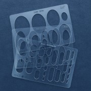 Placa rígida para arcilla polimérica 152x100mm Rectangulares arrondi x1