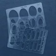 Placa rígida para arcilla polimérica 152x100mm Rectangulares arrondi x1