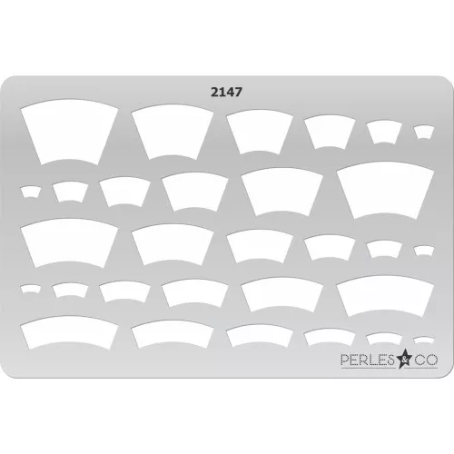 Placa rígida para arcilla polimérica 152x100mm estampados Minis arcs