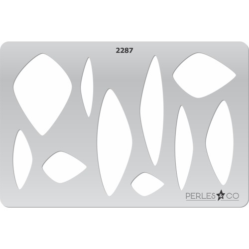 Placa rígida para arcilla polimérica 152x100mm estampados Géométriques -