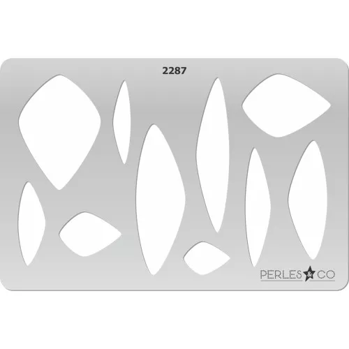 Placa rígida para arcilla polimérica 152x100mm estampados Géométriques -