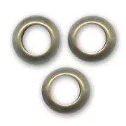 Anillas 9x5 mm bronce x6