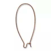 Pendientes hilo 46 mm cobre antiguo x2