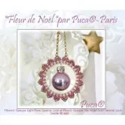 Minos® par Puca® 2.5x3 mm Opaque Red Coral Tweedy x5g