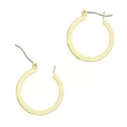 Ganchos aros pendientes a decorar - 20 mm - Dorado x2