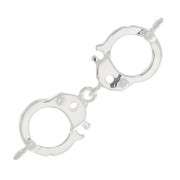 Entrepieza esposas 24x7 mm - Plata 925 x1