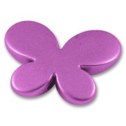 Mariposa 20x28 mm Orquidea metalizado x1|raw }}