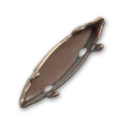 Engaste navette PureCrystal 11x3 mm cobre antiguo|raw }}