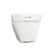 Caja de cartón para embalaje 10x12x6 cm - blancoo x1