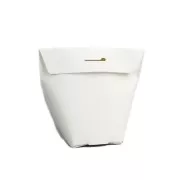 Caja de cartón para embalaje 10x12x6 cm - blancoo x1