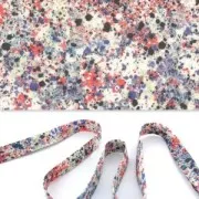 Cinta cortada al bies Liberty Melly Red x 1m