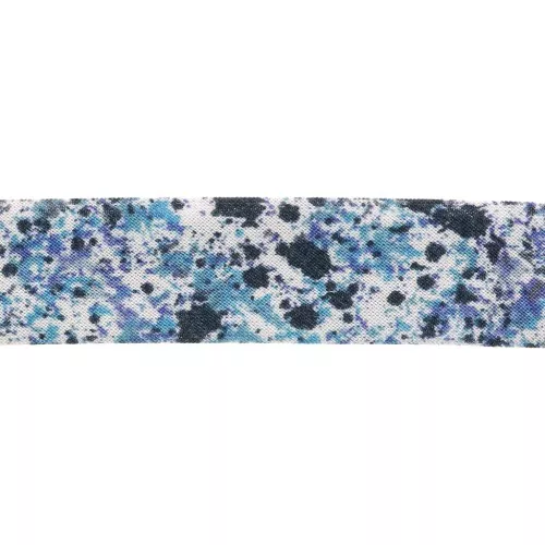 Cinta cortada al bies Liberty Melly Dark Blue x 1m