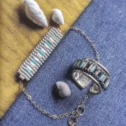 Tejido y bordado con cuentas Miyuki - 100 diseños de cuentas Miyuki x1