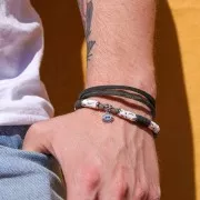 Arandelas Heishi de arcilla polimérica 6x1 mm - Márfil x45cm