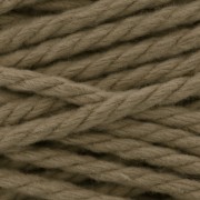 Bobina de cordón de poliéster reciclado para macramé exterior 5 mm - Natural x70m