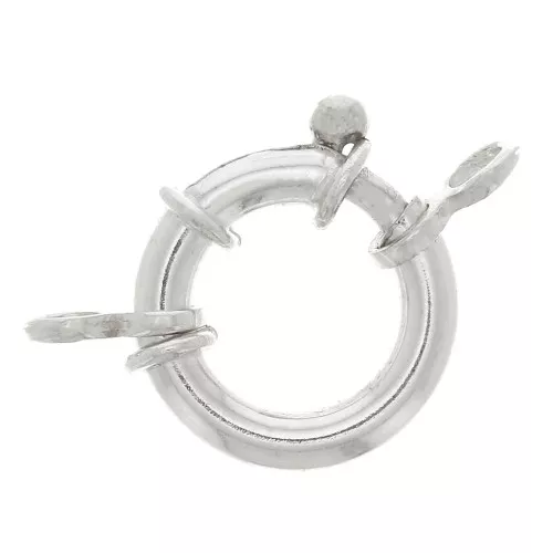 Cierre Bouée para pulsera o collar 17 mm - Plata 925 x1