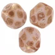 Carillas de 3 mm, color «Chalk White Brown Marble», 50 unidades