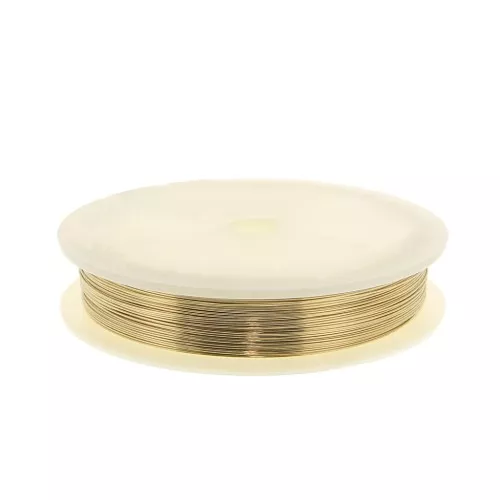 Hilo duro 0.5 mm de Gold filled x10 m