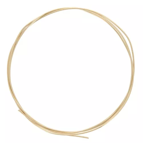 Hilo semiduro 1,25 mm - Gold Filled (oro laminado) x1m