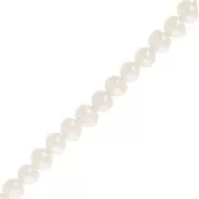 Perlas barrocas irregulares de agua dulce 4x5 mm - Grado AA Blanco x39cm