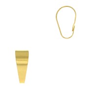 Enganche para colgante 13 mm - Dorado con oro fino x1|raw }}