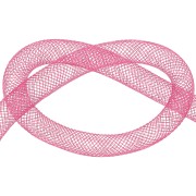 Malla tubular  8 mm  Bordeaux x1.80 m