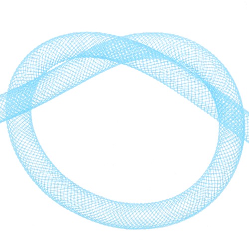 Malla tubular 8 mm Aquamarine x2 m