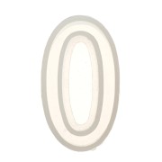 Molde de silicono para hacer la cifra 0 de resina 40x21 mm x1