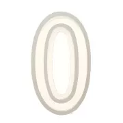 Molde de silicono para hacer la cifra 0 de resina 40x21 mm x1