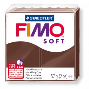 Pasta Fimo Soft 57gr Chocolate (n°75)
