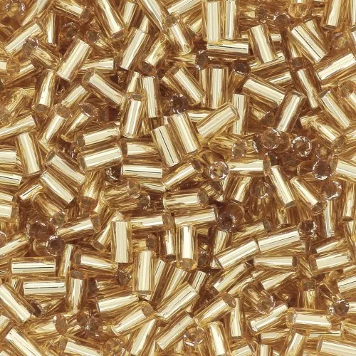 Bugles Toho 3 mm TB-01-22 - Silver Lined Light Topaz x10g