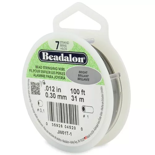 Hilo de Acero 7 hebras - Beadalon - 0.30 mm x31 m