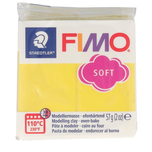 Pasta Fimo Soft 57gr Limón (n°10)