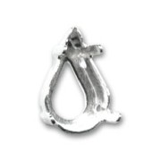 Engaste PureCrystal 4300/4328 10x6 mm plateado