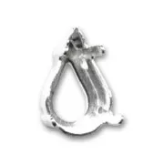 Engaste PureCrystal 4300/4328 10x6 mm plateado